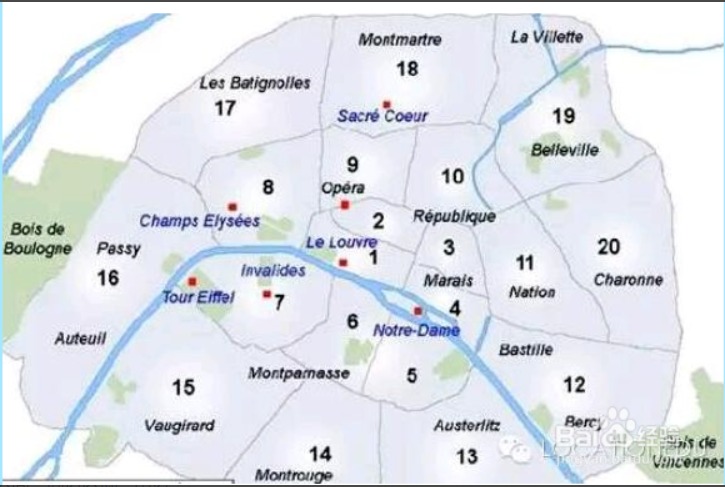 法国巴黎租房几区安全